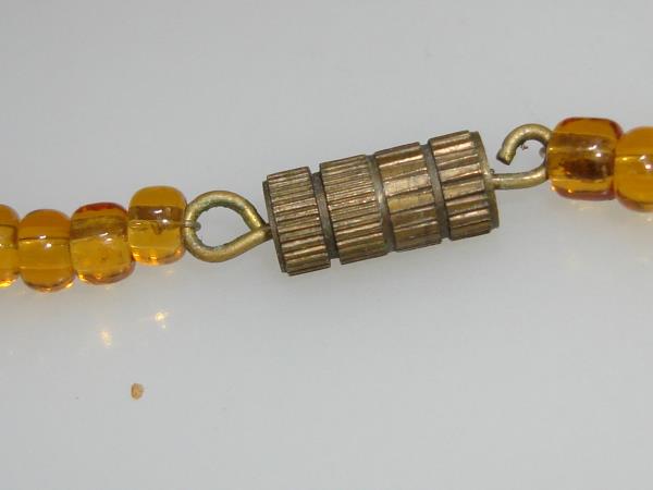 Vintage Italian Millefiori Glass Bead Necklace (22