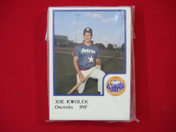 1986 Osceola Astros ProCards Team Set | Mel Stottlemyer & More | Rare MiLB Baseball Cards