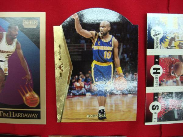 Tim Hardaway Card Lot (28 Cards) Rookies, Parallels, Inserts & Premiums