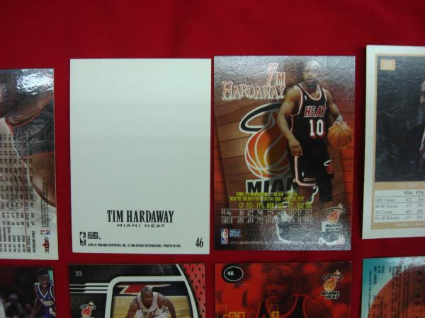 Tim Hardaway Card Lot (28 Cards) Rookies, Parallels, Inserts & Premiums