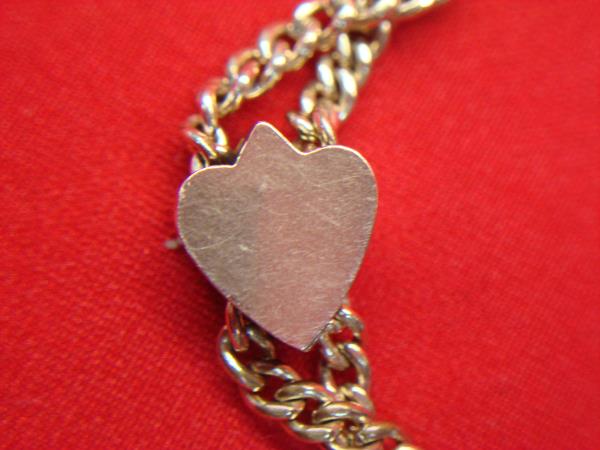 Antique Gold Filled Pocket Watch Chain w/ Cross & T-Bar - 15 Inch Vintage
