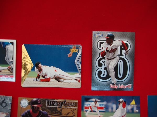 Kenny Lofton Cleveland Indians Card Collection (50+ Cards) - Inserts & More