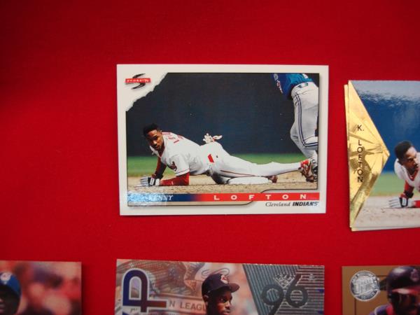 Kenny Lofton Cleveland Indians Card Collection (50+ Cards) - Inserts & More