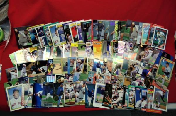 Vintage Roger Clemens Trading Card Collection (100 Cards) - Great Condition & Value!