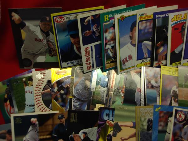 Vintage Roger Clemens Trading Card Collection (100 Cards) - Great Condition & Value!
