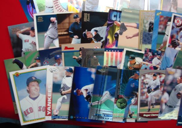 Vintage Roger Clemens Trading Card Collection (100 Cards) - Great Condition & Value!