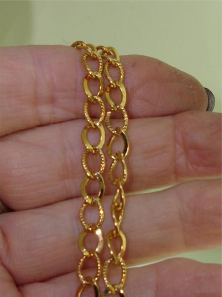 Elegant Vermeil Sterling Silver Necklace (18