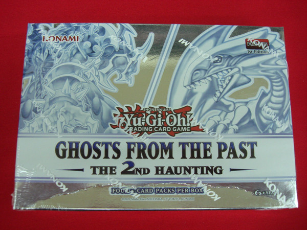 Factory Sealed 2020 Yu-Gi-Oh! Ghosts From The Past 2nd Haunting Booster Box - Rare Cards Inside!