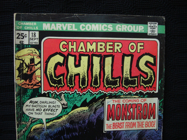 Marvel Comics Chamber of Chills #13 (Nov 1974) - Tales of Shock & Suspense! Vintage Horror Comic