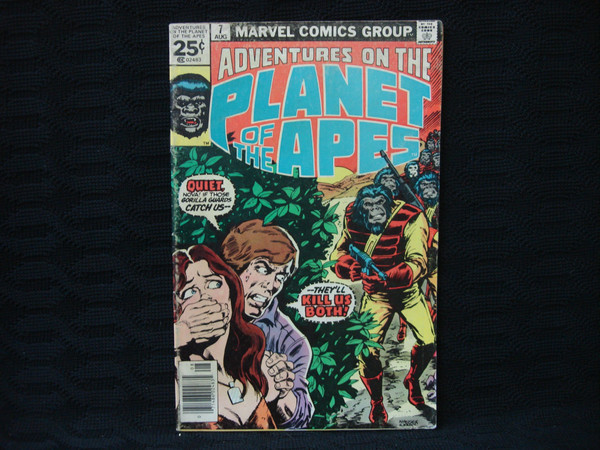 Adventures on the Planet of the Apes #7 (Aug 1976) - Vintage Marvel Comics