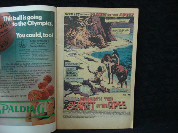 Adventures on the Planet of the Apes #7 (Aug 1976) - Vintage Marvel Comics