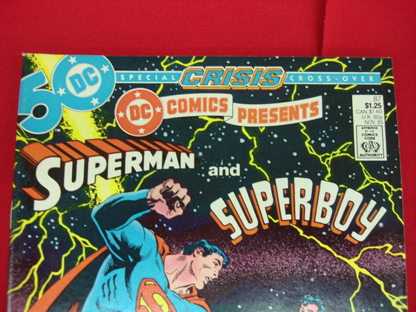 DC Comics Presents #87 - First Appearance of Superboy (Prime Earth) - Nov 1985