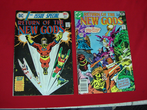 DC Return of the New Gods Comic Books #13 & #18 (1976-1978) - Vintage Comics