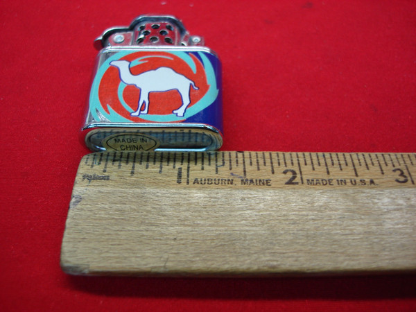 Vintage Camel Mini Fluid Lighter - New, Unused in Original Packaging