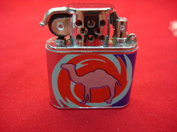 Vintage Camel Mini Fluid Lighter - New, Unused in Original Packaging