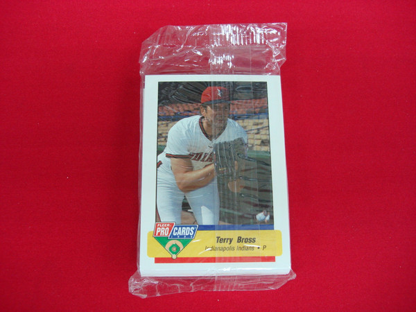 1994 Fleer ProCards Indianapolis Indians MiLB Team Set (Cincinnati Reds Affiliate) - FACTORY SEALED