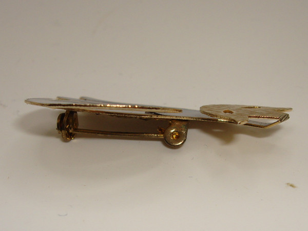 Vintage James H. Hall Yankee Silversmith Cat Pin - Mid-Century Collectible