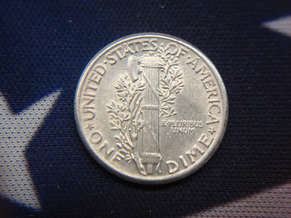 1926 Mercury Dime - Nice Circulated Coin with Unique Patina
