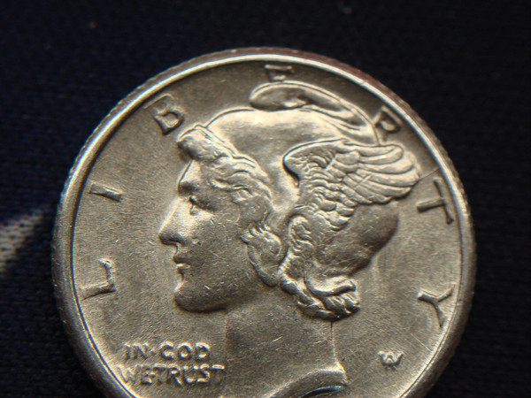 1926 Mercury Dime - Nice Circulated Coin with Unique Patina