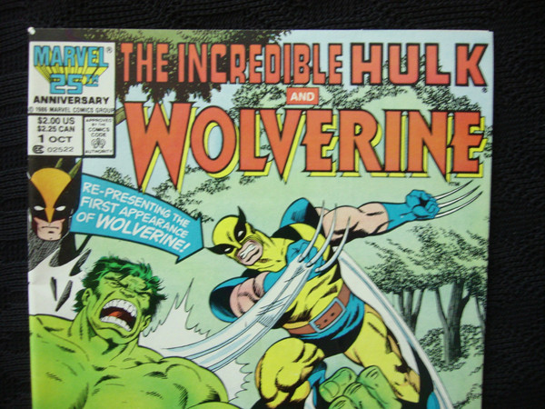 Incredible Hulk & Wolverine #1 (Oct 1986) - First Appearance of Wolverine | Marvel Comics