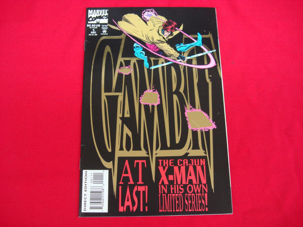 Gambit #1 (Vol 1) December 1993 - Marvel Comics Limited Series | Gold Foil Cover