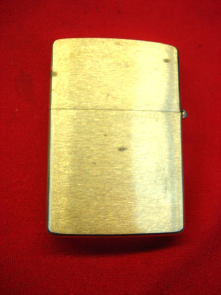 Vintage 1992 Zippo Brass Pipe Lighter - Full Size, Fluid Type (Excellent Condition)