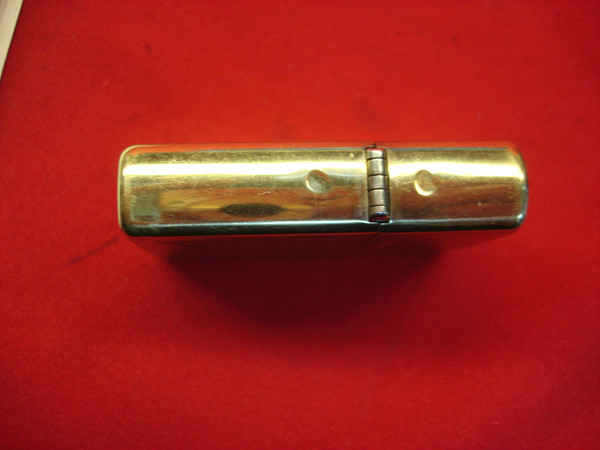 Vintage 1992 Zippo Brass Pipe Lighter - Full Size, Fluid Type (Excellent Condition)