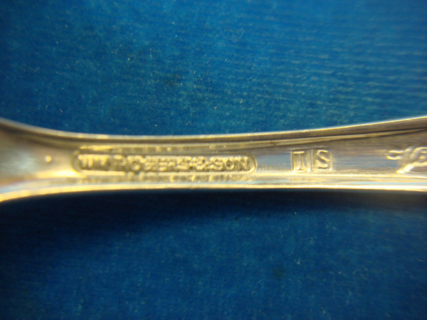 Victorian Rose Silverplate Flatware Set by WM. ROGERS & SON (54pc, Service for 8)