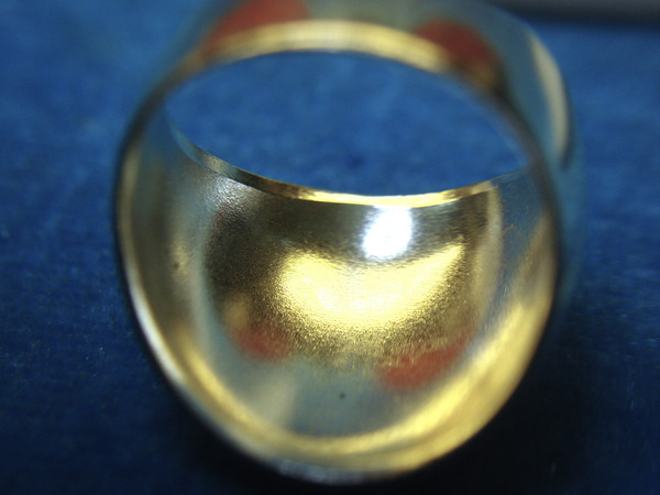 Vintage Italian Milor Sterling Silver Ring (925) Size 6 - Unique Pattern Design