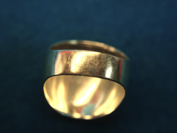 Vintage Italian Milor Sterling Silver Ring (925) Size 6 - Unique Pattern Design