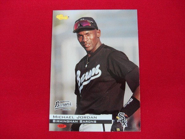 1994 Michael Jordan Birmingham Barons MiLB Baseball Card #1 (Chicago White Sox) - Vintage Collectible