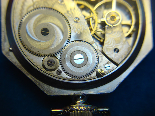 Vintage Elgin Art Deco Pocket Watch - Grade 303, Size 12s, 7 Jewel Movement