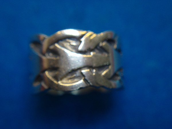 Sterling Silver Hercules Gauntlet Ring (Size 6) - Legendary Journeys TV Series