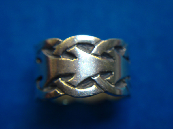 Sterling Silver Hercules Gauntlet Ring (Size 6) - Legendary Journeys TV Series
