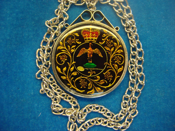 3 Unique Coin & Bullion Necklaces Set - Crown, Gold Replica & Almost Gold Pendant