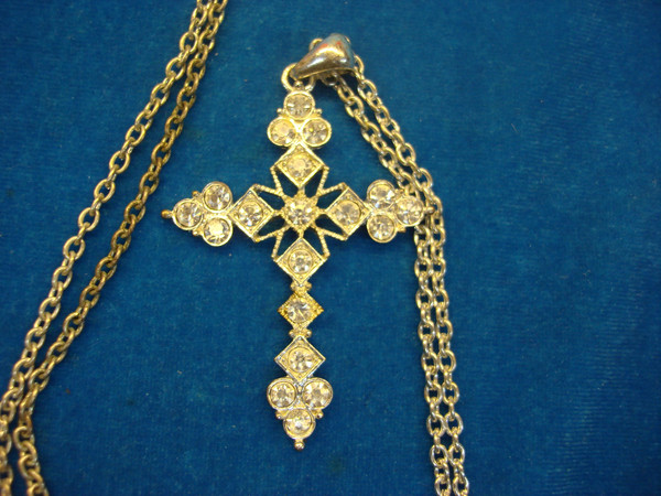 Vintage Cross Pendants & Necklaces (24+ Lots) - Estate Find