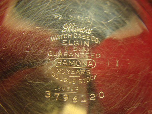 Vintage Elgin Class 114 Open Face Pocket Watch, Gold Filled Case (1924) - 7 Jewel Movement