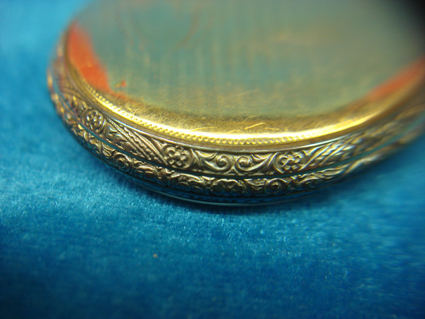 Vintage Elgin Class 114 Open Face Pocket Watch, Gold Filled Case (1924) - 7 Jewel Movement