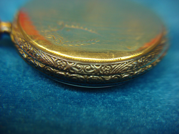 Vintage Elgin Class 114 Open Face Pocket Watch, Gold Filled Case (1924) - 7 Jewel Movement