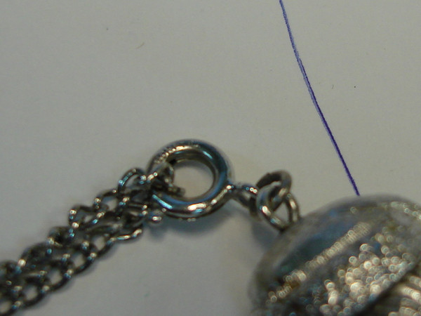 Vintage Monet Articulated Santa Pendant Necklace - Sparkling Red Rhinestones, 24 Inch Chain