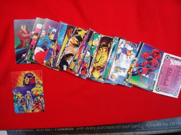Complete 1991 X-Men Comic Images Trading Card Set - Mint Condition