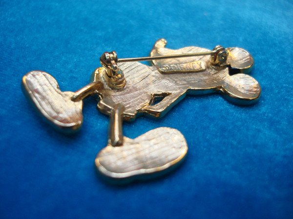 Disney Originals Mickey Mouse Rhinestone Pin - Sparkling, Unworn 2