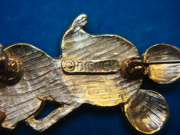 Disney Originals Mickey Mouse Rhinestone Pin - Sparkling, Unworn 2