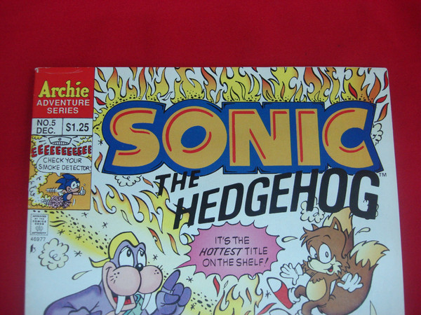 Sonic the Hedgehog #5 Olympic Trial and Error (Dec 1993) Archie Adventure Comic - Nice Condition