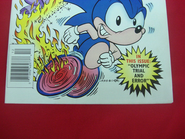 Sonic the Hedgehog #5 Olympic Trial and Error (Dec 1993) Archie Adventure Comic - Nice Condition