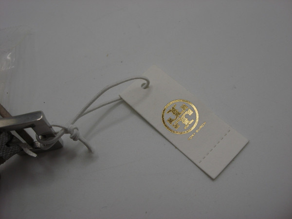 Pre-Owned Tory Burch Fitbit Flex Metallic Leather Bracelet - Like New