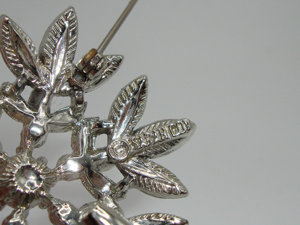 Vintage Sarah Coventry Royal Scepter Brooch/Pendant - Mint Condition, Sparkling Rhinestones