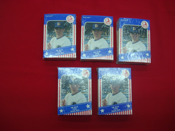 1991 Carolina League All-Star Procards: Javy Lopez Factory Sealed Card Sets (5 Pack)