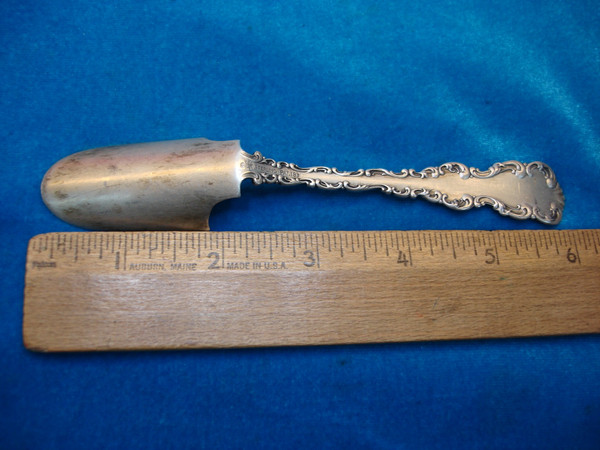 Vintage Whiting 1891 Louis XV Sterling Silver Cheese Scoop (6