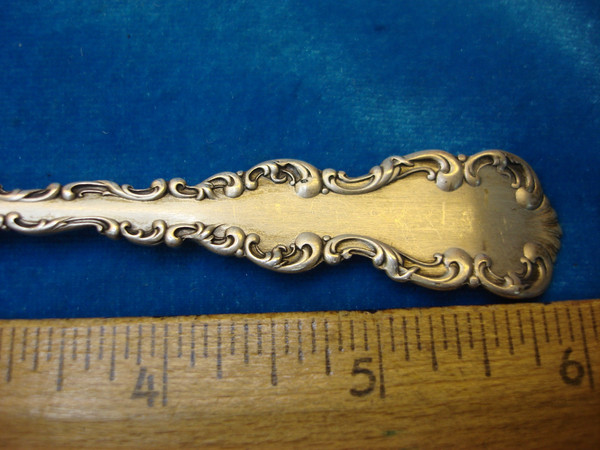 Vintage Whiting 1891 Louis XV Sterling Silver Cheese Scoop (6